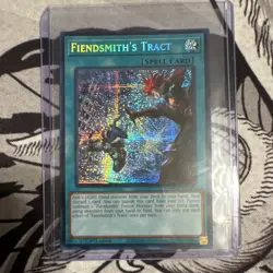 Konami Yu-Gi-Oh! Fiendsmith's Tract Prismatic Secret Rare 1st Edition Near Mint - Image 1