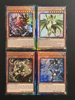 2024 YUGIOH RA02 ULTIMATE RARE LORD OF HEAVENLY PRISON NM BONUS SET - Image 1