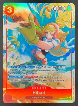 Hibari (Alternate Art) EB03-008 Extra Booster: One Piece Heroines Edition Foil - Image 1