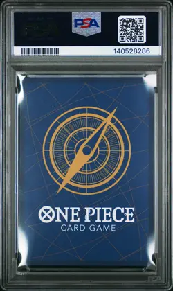 2025 ONE PIECE OP10-ROYAL BLOOD MANGA ALTERNATE ART #119 TRAFALGAR LAW PSA 10 - Image 2