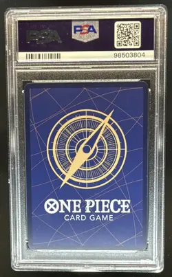 2024 One Piece Portgas D. Ace Special Alt Art OP08 #013 PSA 10 GEM MINT - Image 2