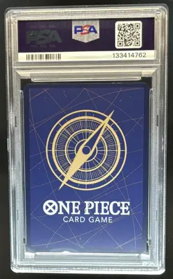 2025 One Piece OP10 EN Portgas D. Ace Treasure Rare #OP10-052 PSA 10 - Image 2