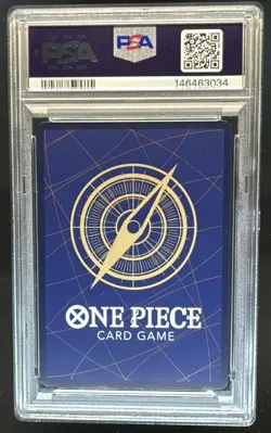 2025 One Piece OP13 EN Monkey D Luffy Treasure Rare #OP13-058 PSA 10 GEM MINT - Image 2
