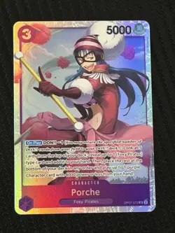 One Piece TCG - 'Porche' - OP07-072 - Super Rare - 500 Years - Near Mint - Image 1