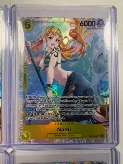 ONE PIECE NAMI EB03-053 SUPER RARE SET OF 4 (ENGLISH - YELLOW) - Image 5