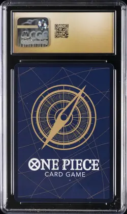 2022 ONE PIECE JPN 25TH ANNIV MANGA ALT ART #OP01-013 SANJI CGC 10 PRISTINE - Image 2