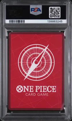 2025 ONE PIECE OP11-A FIST OF DIVINE SPEED ALTERNATE ART #041 NAMI PSA 10 - Image 2