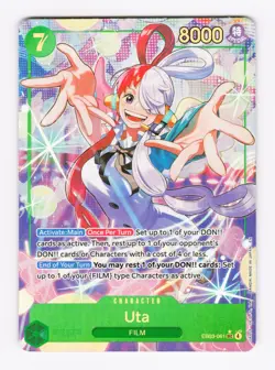 Uta (Alternate Art) (Foil) 061 (SEC) One Piece Heroines Edition (EB-03) - Image 1