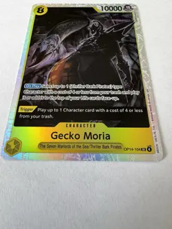 Gecko Moria - OP14-104 OP14-104 The Azure Sea's Seven Foil - Image 4
