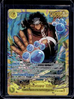 2025 One Piece Legacy of the Master Bartholomew Kuma Secret Rare #OP12-119 - Image 1