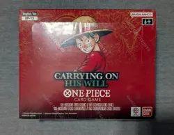 One Piece Carrying On His Will Booster Box Op-13 English New Sealed - Image 1