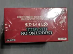 One Piece Carrying On His Will Booster Box Op-13 English New Sealed - Image 4