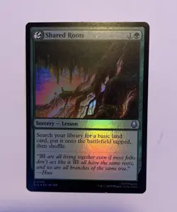 Shared Roots - 196 - Foil - TLA - NM - MTG Magic the Gathering - Image 1