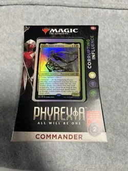 NEW MTG Phyrexia All Will Be One Commander Deck: Corrupting Influence Box Damage 195166185514 - Image 1