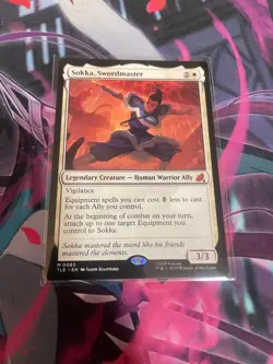 MTG - SOKKA SWORDMASTER - MYTHIC - NM - TLE - Image 1