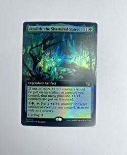 Ozolith, the Shattered Spire 372 foil MOM Extended Art MTG - Image 1