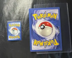 2002 Hitmonchan 2 Jumbo Pokemon Card Gold Winner Oversized Vintage Nintendo - Image 2