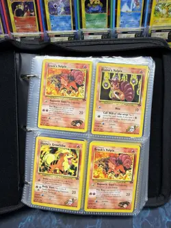 Pokemon Gym Challenge Loaded Binder Gastly Dratini Sabrina's 1st Edition TCG Lot - Image 1