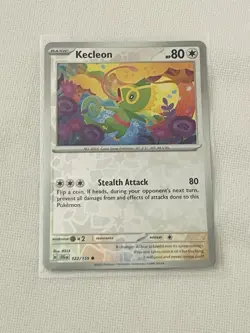 Pokemon - Kecleon - 122/159 - Reverse Holo - Journey Together - Image 3