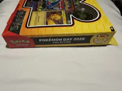 *SWIRL!* Pokemon TCG Pokemon Day 2026 Collection Box Brand New Factory Sealed - Image 3