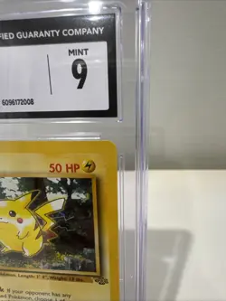 1999 Pokemon TCG Jungle Pikachu 60/64 CGC 9 MINT - Image 3