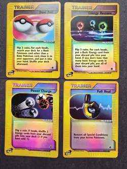 Pokemon Expedition Base Set 165 Reverse Holo Trainers 139,141,147,154 NM/Mint - Image 1