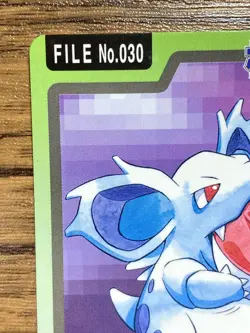 Pokemon Carddass Card Nidorina File No.30 Bandai Pocket Monsters 1997 - Image 3