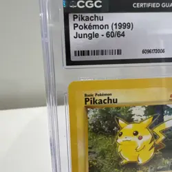 1999 Pokemon TCG Jungle Pikachu 60/64 CGC 9 MINT - Image 2