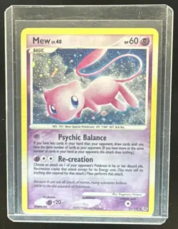 2007 Pokemon Diamond & Pearl Secret Wonders Mew Reverse Holo #15/132 - Image 1
