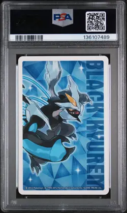 2012 POKEMON BLACK 2 PLAYING CARDS QUEEN OF CLUBS COBALION PSA 10 - Image 2