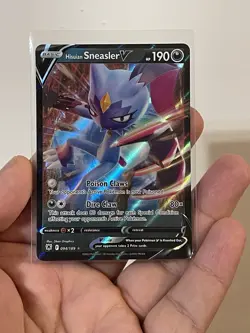 Hisuian Sneasler V 094/189 NM Ultra Rare Sword & Shield Brilliant Stars Pokemon - Image 1