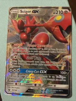 Scizor GX Celestial Storm 90/168 Holo Full Art Pokemon TCG NM - M SEE pics - Image 3