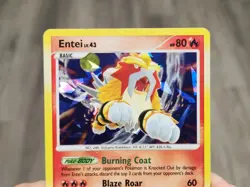 Pokemon Secret Wonders 2007 - Entei #4/132 Holo Rare (DPBP#294) - Image 2