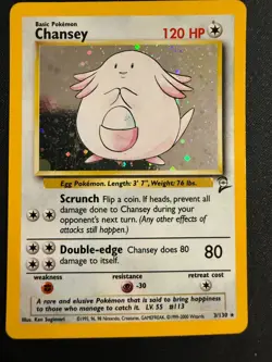 2000 Pokemon Game Base II 3/130 Chansey-Holo - Image 1