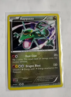 Rayquaza XY141 Promo Black StarHolo Pokemon - Image 1