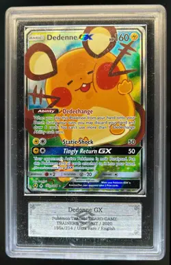 2019 Pokemon Sun & Moon Unbroken Bonds Dedenne GX Promos #195a /214 - Image 1
