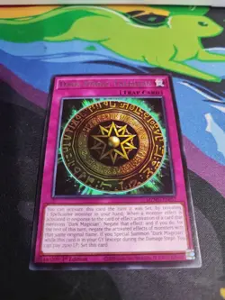 MZMU-EN057 Dark Magic Talisman Rare YuGiOh! NEW - Image 1