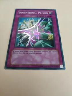 Yugioh! Dimensional Prison WC08-EN003 Super Rare MP - Image 3
