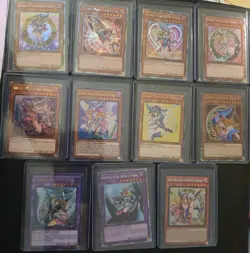 Dark Magician Girl Complete Art Set Quarter Century Alt Art Secret NM YuGiOh - Image 1
