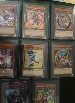 Dark Magician Girl Complete Art Set Quarter Century Alt Art Secret NM YuGiOh - Image 3
