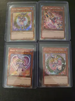 Dark Magician Girl Complete Art Set Quarter Century Alt Art Secret NM YuGiOh - Image 5
