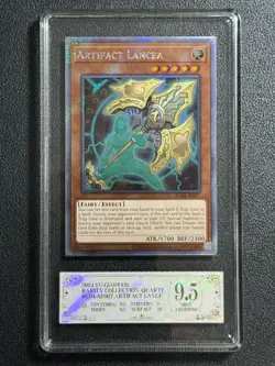 YU-GI-OH! PCG9.5 ARTIFACT LANCE RC04-AE007 ESR 2024 English - Image 1