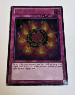 Ring of Destruction Ultimate Rare Unl Edition DPKB-EN036 DMG Yugioh - Image 1