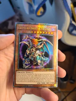 Yugioh Chaos Emperor Dragon - Envoy of the End RA03-EN133 1st Quarter Century - Image 1