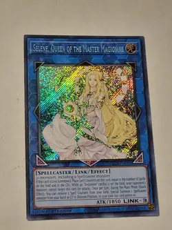 YuGiOh! Selene, Queen of the Master Magicians BLCR-EN092 Secret Rare NM/M (A140) - Image 1