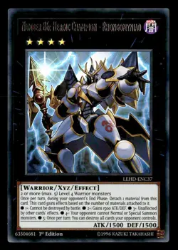 YuGiOh Hero - #LEHD-ENC37 Number 86: Heroic Champion - Ultra Rare, 1st Edition - Image 1