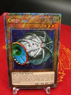 Cyber Jar (Platinum Secret Rare) RA03-EN095 Yugioh Quarter Century Bonanza LP - Image 1