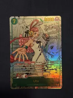One Piece Card Game Uta MANGA EB03-061 Special Holo ENGLISH Heroines Edition - Image 1