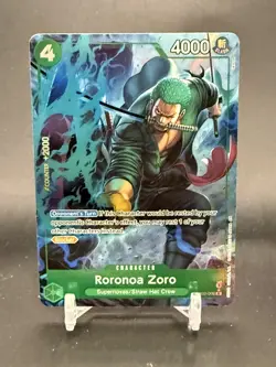 One Piece Roronoa Zoro PRB02-006 Alt Art - Image 1