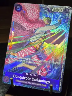 One Piece near mint alt art Donquixote Doflamingo The Best Vol.2 PRB02-011 - Image 1